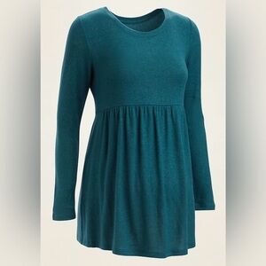 Old Navy Turquoise Knit LongSleeve (2X)